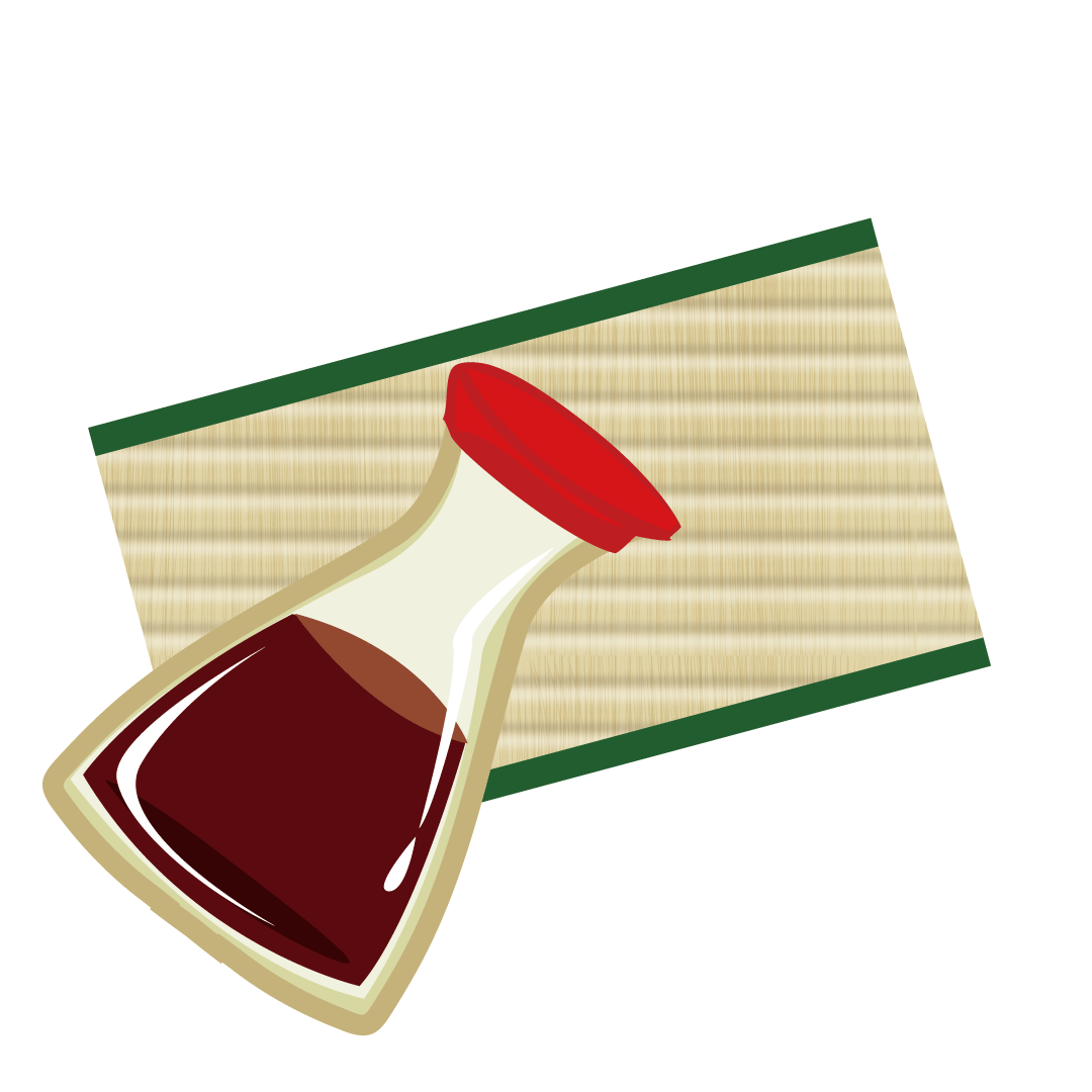 畳に家具等の凹がついた！！